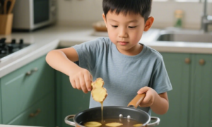 凌晨五点的暖心馈赠：小勇士品牌夏令营学员为环卫工人送姜汤