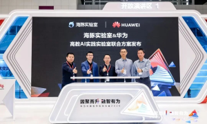 【重磅官宣!!!】海豚实验室×华为联合发布高教AI实践实验室方案，赋能高校AI通识课建设